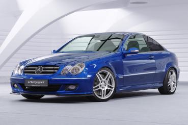 CSR Frontspoiler | Cup-Spoilerlippe mit ABE für Mercedes-Benz CLK A209 / C209 CSL550-L schwarz matt (Lackierung erforderlich)