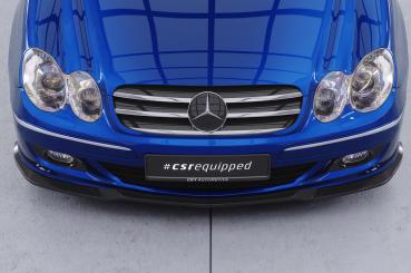 CSR Frontspoiler | Cup-Spoilerlippe mit ABE für Mercedes-Benz CLK A209 / C209 CSL550-L schwarz matt (Lackierung erforderlich)