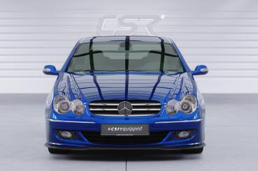 CSR Frontspoiler | Cup-Spoilerlippe mit ABE für Mercedes-Benz CLK A209 / C209 CSL550-L schwarz matt (Lackierung erforderlich)