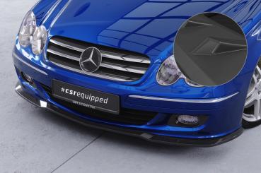CSR Frontspoiler | Cup-Spoilerlippe mit ABE für Mercedes-Benz CLK A209 / C209 CSL550-L schwarz matt (Lackierung erforderlich)