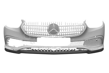 CSR Frontspoiler | Cup-Spoilerlippe mit ABE für Mercedes-Benz E-Klasse W213/S213 CSL557-G Glossy schwarz Hochglanz (keine Lackierung erforderlich)