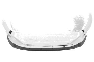 CSR Frontspoiler | Cup-Spoilerlippe mit ABE für Audi A4 / S4 B9 (8W) CSL561-L Lackierung erforderlich (schwarz matt)