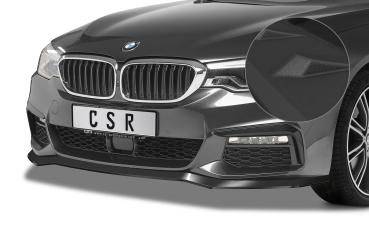 CSR Frontspoiler | Cup-Spoilerlippe mit ABE für BMW 5er G30/G31 M-Paket CSL564-S schwarz matt strukturiert (keine Lackierung erforderlich)