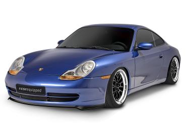 CSR Frontspoiler | Cup-Spoilerlippe mit ABE für Porsche 911/996 CSL565-G Glossy schwarz glänzend (keine Lackierung erforderlich)