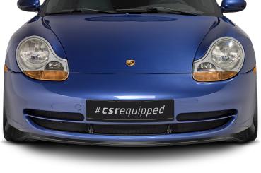 CSR Frontspoiler | Cup-Spoilerlippe mit ABE für Porsche 911/996 CSL565-G Glossy schwarz glänzend (keine Lackierung erforderlich)