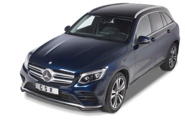 CSR Frontspoiler | Cup-Spoilerlippe mit ABE für Mercedes-Benz GLC (X253/C253) AMG-Line CSL571 Glossy schwarz Hochglanz (keine Lackierung erforderlich)