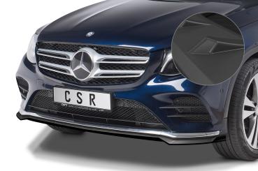 CSR Frontspoiler | Cup-Spoilerlippe mit ABE für Mercedes-Benz GLC (X253/C253) AMG-Line CSL571 schwarz matt (Lackierung erforderlich)