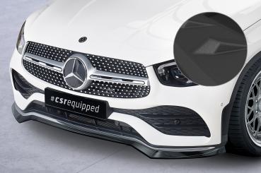 CSR Frontspoiler | Cup-Spoilerlippe mit ABE für Mercedes-Benz GLC (C253/X253) AMG-Line CSL573-S schwarz matt strukturiert (keine Lackierung erforderlich)