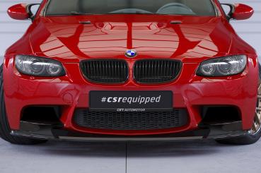 CSR Frontspoiler | Cup-Spoilerlippe mit ABE für BMW M3 E90/E92/E93 CSL579-G Glossy schwarz glänzend (keine Lackierung erforderlich)