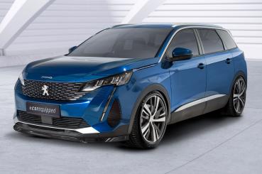 CSR Frontspoiler | Cup-Spoilerlippe mit ABE für Peugeot 5008 (2.Gen) CSL582-L schwarz matt (Lackierung erforderlich)