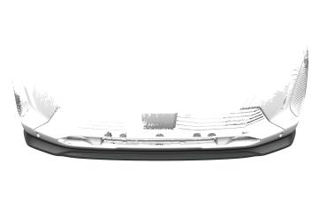 CSR Frontspoiler | Cup-Spoilerlippe mit ABE für Peugeot 5008 (2.Gen) CSL582-L schwarz matt (Lackierung erforderlich)