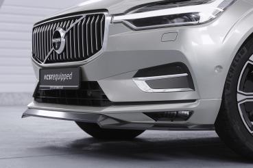 CSR Frontspoiler | Cup-Spoilerlippe mit ABE für Volvo XC60 II (SPA) CSL587-S schwarz matt strukturiert (keine Lackierung erforderlich)