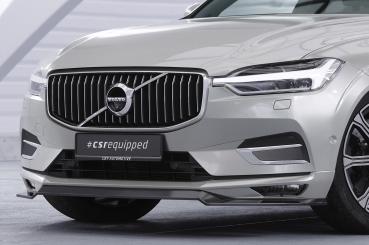 CSR Frontspoiler | Cup-Spoilerlippe mit ABE für Volvo XC60 II (SPA) CSL587-S schwarz matt strukturiert (keine Lackierung erforderlich)