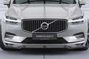 CSR Frontspoiler | Cup-Spoilerlippe mit ABE für Volvo XC60 II (SPA) CSL587-S schwarz matt strukturiert (keine Lackierung erforderlich)