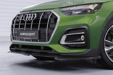 CSR Frontspoiler | Cup-Spoilerlippe mit ABE für Audi Q5 (FY/FYT) CSL590-L schwarz matt (Lackierung erforderlich)