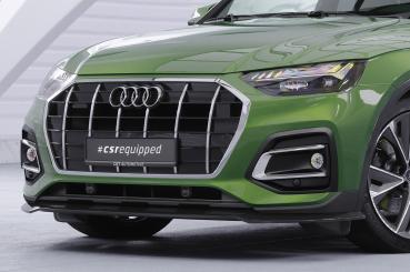 CSR Frontspoiler | Cup-Spoilerlippe mit ABE für Audi Q5 (FY/FYT) CSL590-L schwarz matt (Lackierung erforderlich)