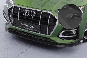 CSR Frontspoiler | Cup-Spoilerlippe mit ABE für Audi Q5 (FY/FYT) CSL590-L schwarz matt (Lackierung erforderlich)