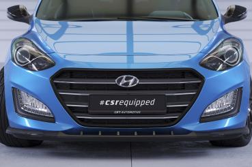 CSR Frontspoiler | Cup-Spoilerlippe mit ABE für Hyundai I30 (GD) CSL592-G Glossy schwarz Hochglanz (keine Lackierung erforderlich)