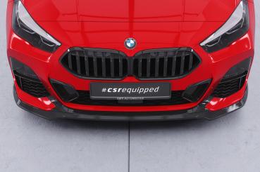 CSR Frontspoiler | Cup-Spoilerlippe mit ABE für BMW 2er (F44) M-Sport / M235 CSL593-L schwarz matt (Lackierung erforderlich)