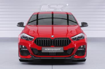 CSR Frontspoiler | Cup-Spoilerlippe mit ABE für BMW 2er (F44) M-Sport / M235 CSL593-L schwarz matt (Lackierung erforderlich)