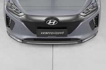 CSR Frontspoiler | Cup-Spoilerlippe mit ABE für Hyundai Ioniq CSL594-L schwarz matt (Lackierung erforderlich)