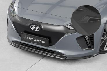 CSR Frontspoiler | Cup-Spoilerlippe mit ABE für Hyundai Ioniq CSL594-L schwarz matt (Lackierung erforderlich)