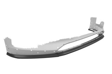 CSR Frontspoiler | Cup-Spoilerlippe mit ABE für Hyundai Ioniq CSL594-L schwarz matt (Lackierung erforderlich)