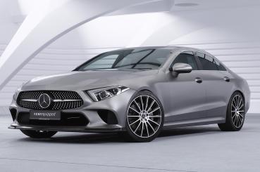 CSR Frontspoiler | Cup-Spoilerlippe mit ABE für Mercedes-Benz CLS (C257) CSL599-G Glossy schwarz Hochglanz (keine Lackierung erforderlich)