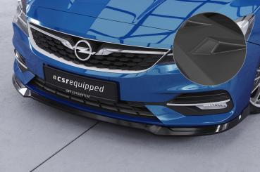 CSR Frontspoiler | Cup-Spoilerlippe mit ABE für Opel Astra K CSL601-L schwarz matt (Lackierung erforderlich)