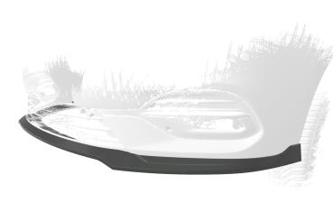 CSR Frontspoiler | Cup-Spoilerlippe mit ABE für Opel Astra K CSL601-L schwarz matt (Lackierung erforderlich)