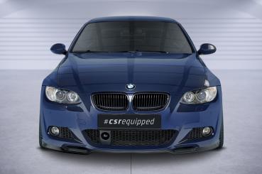 CSR Frontspoiler | Cup-Spoilerlippe mit ABE für BMW 3er E92/E93 M-Paket CSL605-L Lackierung erforderlich (schwarz matt)