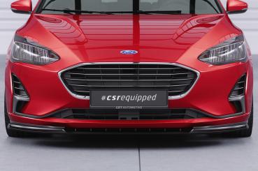 CSR Frontspoiler | Cup-Spoilerlippe mit ABE für Ford Focus MK4 Turnier CSL606-L schwarz matt (Lackierung erforderlich)