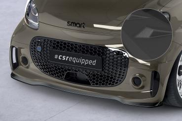 CSR Frontspoiler | Cup-Spoilerlippe mit ABE für Smart EQ fortwo (fortwo 453) CSL610-S schwarz matt strukturiert (keine Lackierung erforderlich)