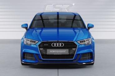 CSR Frontspoiler | Cup-Spoilerlippe mit ABE für Audi A3 S-Line / S3 8V CSL612-K Kupfer matt (keine Lackierung erforderlich)