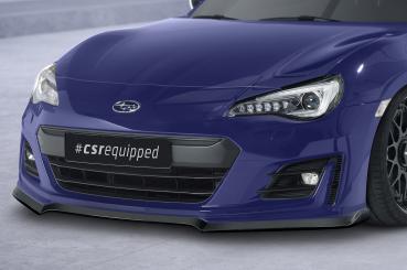 CSR Frontspoiler | Cup-Spoilerlippe mit ABE für Subaru BRZ CSL613-L schwarz matt (Lackierung erforderlich)