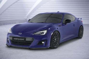 CSR Frontspoiler | Cup-Spoilerlippe mit ABE für Subaru BRZ CSL613-L schwarz matt (Lackierung erforderlich)