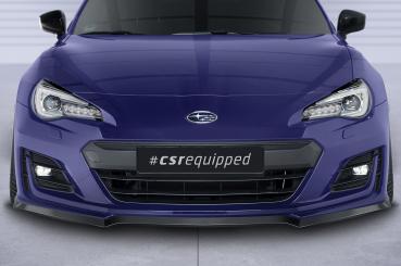 CSR Frontspoiler | Cup-Spoilerlippe mit ABE für Subaru BRZ CSL613-L schwarz matt (Lackierung erforderlich)