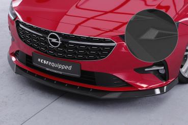 CSR Frontspoiler | Cup-Spoilerlippe mit ABE für Opel Insignia B CSL619-S schwarz matt strukturiert (keine Lackierung erforderlich)
