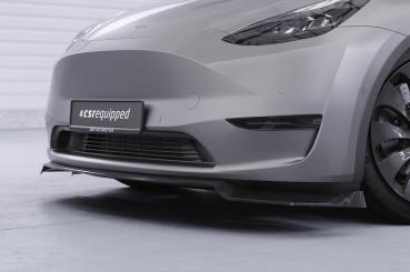 CSR Frontspoiler | Cup-Spoilerlippe mit ABE für Tesla Model Y CSL620-K Kupfer matt (keine Lackierung erforderlich)