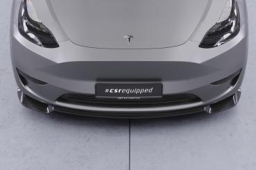 CSR Frontspoiler | Cup-Spoilerlippe mit ABE für Tesla Model Y CSL620-K Kupfer matt (keine Lackierung erforderlich)