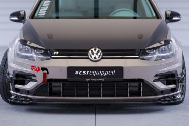 CSR Frontspoiler | Cup-Spoilerlippe mit ABE für VW Golf 7 (Typ AU) R CSL625-K Kupfer matt (keine Lackierung erforderlich)
