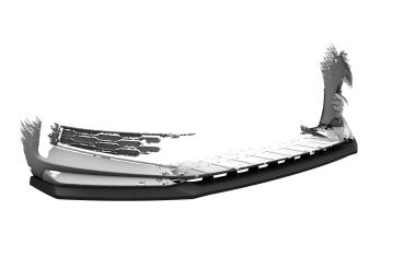 CSR Frontspoiler | Cup-Spoilerlippe mit ABE für Skoda Scala Monte Carlo CSL627-L schwarz matt (Lackierung erforderlich)
