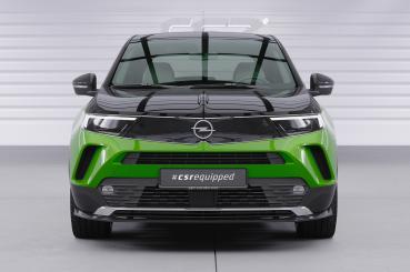 CSR Frontspoiler | Cup-Spoilerlippe mit ABE für Opel Mokka B / Mokka-E CSL628-G Glossy schwarz glänzend (keine Lackierung erforderlich)