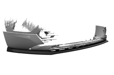 CSR Frontspoiler | Cup-Spoilerlippe mit ABE für Opel Mokka B / Mokka-E CSL628-G Glossy schwarz glänzend (keine Lackierung erforderlich)