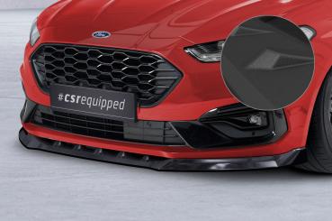 CSR Frontspoiler | Cup-Spoilerlippe mit ABE für Ford Mondeo MK5 BA7  Turnier ST-Line CSL629-S schwarz matt strukturiert (keine Lackierung erforderlich)