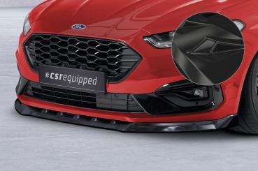 CSR Frontspoiler | Cup-Spoilerlippe mit ABE für Ford Mondeo MK5 BA7  Turnier ST-Line CSL629-G Glossy schwarz Hochglanz (keine Lackierung erforderlich)