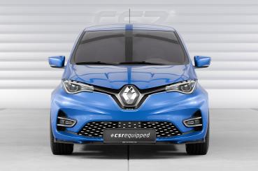 CSR Frontspoiler | Cup-Spoilerlippe mit ABE für Renault Zoe CSL632-L schwarz matt (Lackierung erforderlich)