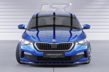 CSR Frontspoiler | Cup-Spoilerlippe mit ABE für Skoda Scala CSL633-L schwarz matt (Lackierung erforderlich)