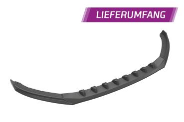 CSR Frontspoiler | Cup-Spoilerlippe mit ABE für Skoda Scala CSL633-L schwarz matt (Lackierung erforderlich)