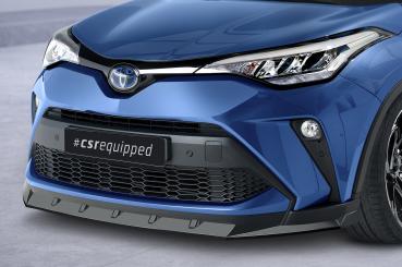 CSR Frontspoiler | Cup-Spoilerlippe mit ABE für Toyota C-HR CSL634-L schwarz matt (Lackierung erforderlich)